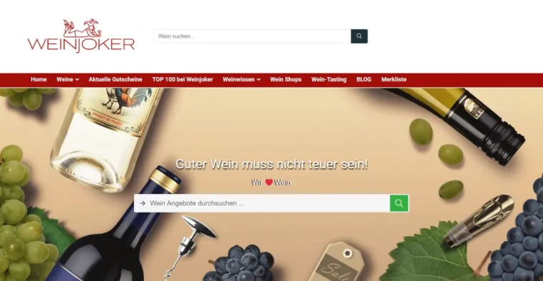 Bild: Weinjoker.com - Weinliebhaber aufgepasst