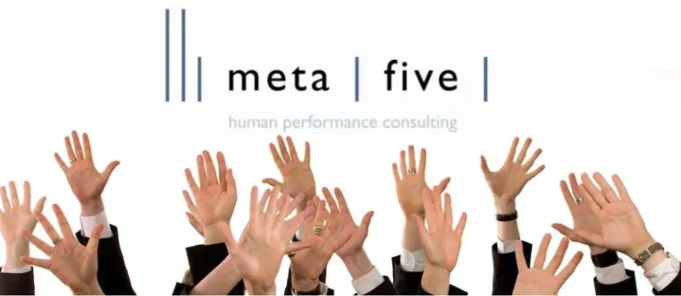 Grund zum Feiern: Seit zehn Jahren verbessert meta | five die Leistungen von Mitarbeitern in Unternehmen Bild: Grund zum Feiern: Seit zehn Jahren verbessert meta | five die Leistungen von Mitarbeitern in Unternehmen