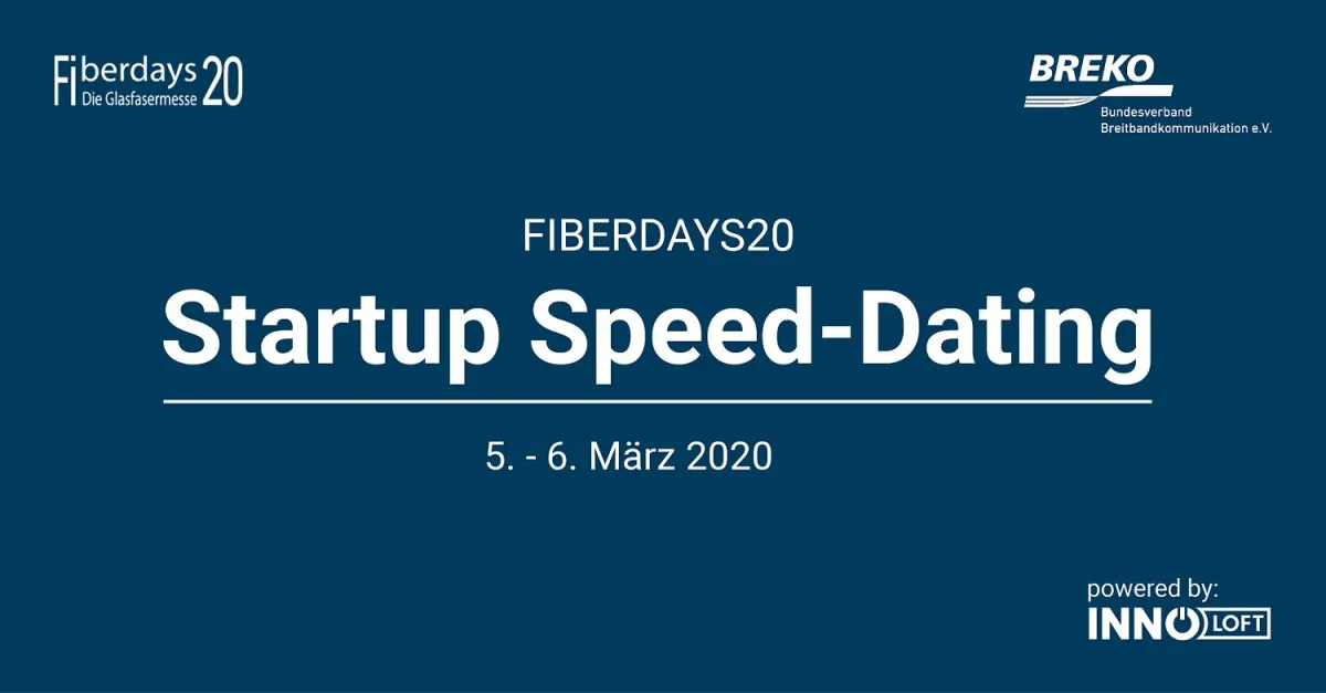 Innovatives Speed-Dating bei den BREKO FIBERDAYS20 - powered by Innoloft