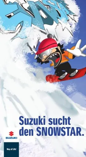 Bild: Suzuki sucht den Snowstar