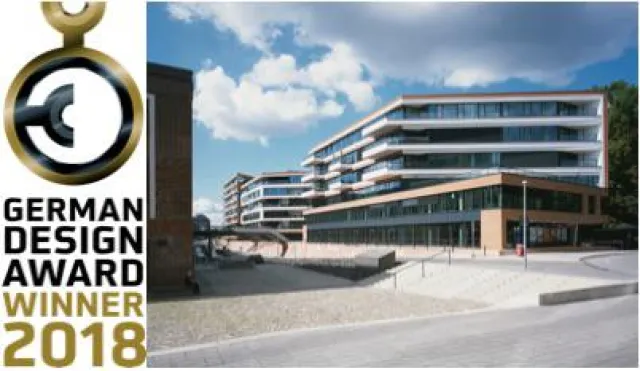 GEBÄUDE KOMMUNIZIEREN MIT DEM UMFELD UND WERDEN MIT DEM GERMAN DESIGN AWARD AUSGEZEICHNET! Bild: GEBÄUDE KOMMUNIZIEREN MIT DEM UMFELD UND WERDEN MIT DEM GERMAN DESIGN AWARD AUSGEZEICHNET!