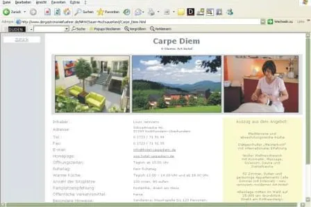 Bild: Restaurants und Hotels im Sauerland