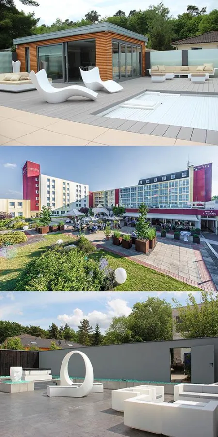 Vondom Outdoor Möbel und De Castelli Pflanzgefäße