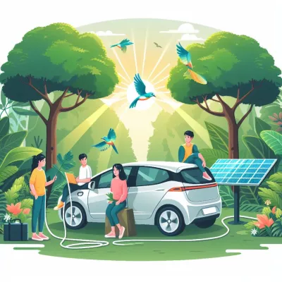 Bild: Wie Elektroautos unsere Umwelt revolutionieren in 2024