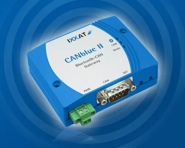 Bild: CAN wird wireless - Neues CANblue II für die drahtlose Kopplung von CAN-Systemen