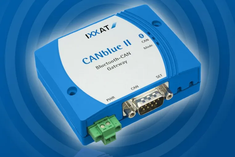 Bild: CAN wird wireless - Neues CANblue II für die drahtlose Kopplung von CAN-Systemen