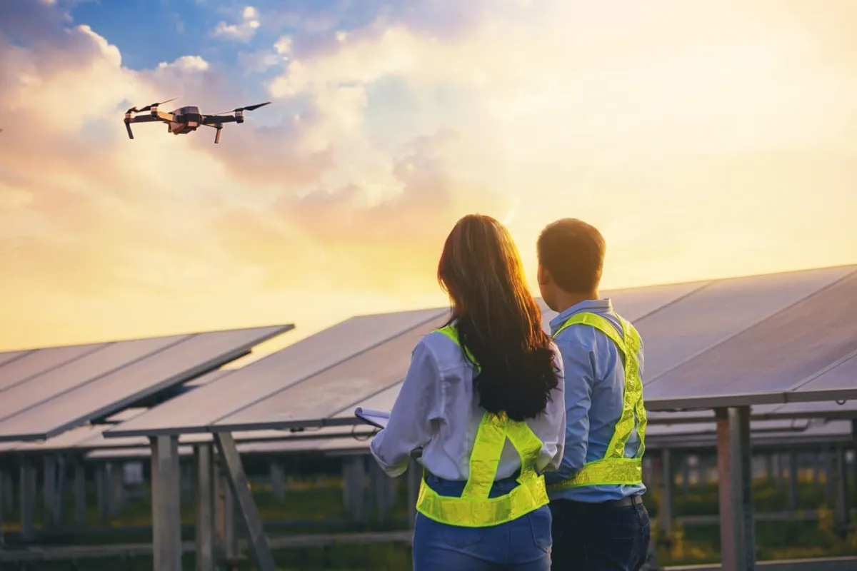 IR-Drohnen Inspektion mit Prüfhelden