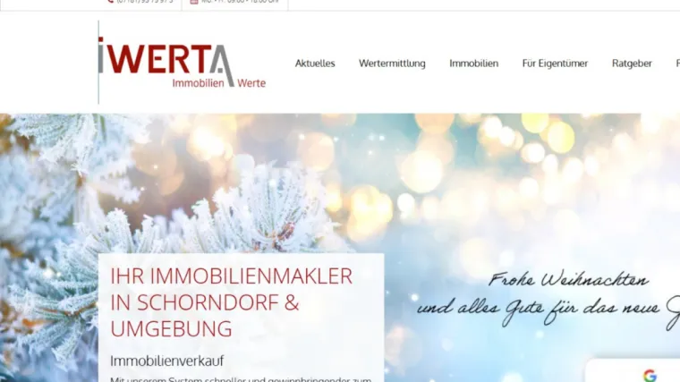 Bild: Iwerta GmbH | Immobilienmakler Schorndorf: Kompetenz, Erfahrung und regionale Expertise