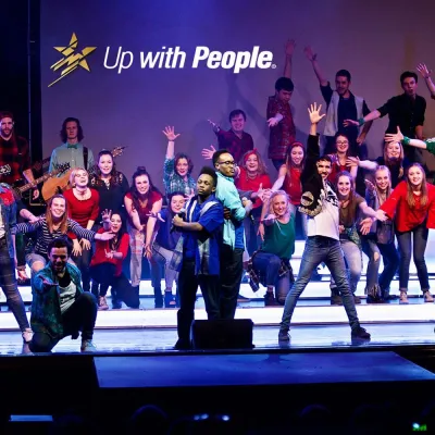 Bild: Up with People in Hamburg – Celebrating Diversity – Vielfalt feiern!