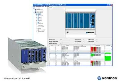 Konfigurations- und Management-Software Kontron OMVIU: Leistungsstarkes GUI für MicroTCA Applikationen Bild: Konfigurations- und Management-Software Kontron OMVIU: Leistungsstarkes GUI für MicroTCA Applikationen