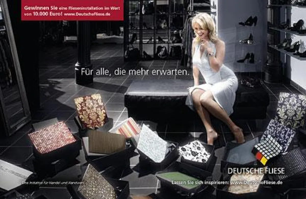 ahoi Werbeagentur macht Fliesen sexy