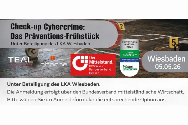 Bild: Cybersicherheit im Mittelstand: Experten, Polizei und Wirtschaft im Austausch in Wiesbaden