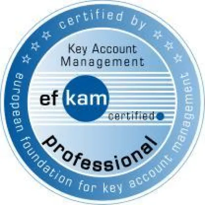 Zertifikat für den optimalen Umgang mit Key Accounts Bild: Zertifikat für den optimalen Umgang mit Key Accounts