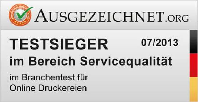 Bild: Online Druckereien im großen Vergleich: AUSGEZEICHNET.ORG hat getestet, wo sich Drucken lohnt