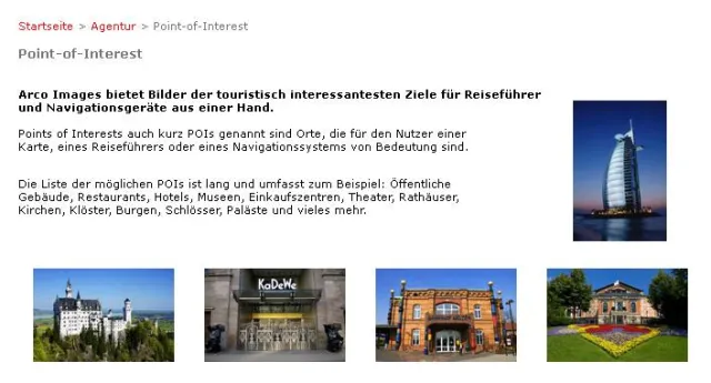 Bild: Bildagentur Arco Images stellt Bildkollektion für Navigationssoftware vor