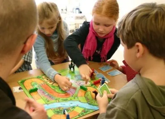 Bild: Spiele-Nachmittag im Torhaus Markkleeberg