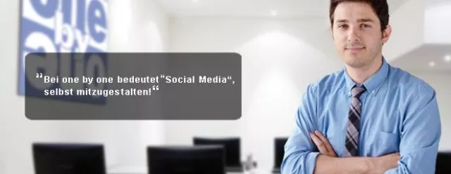 Bild: one by one pflegt Kundenkontakt über Social Media-Kanäle