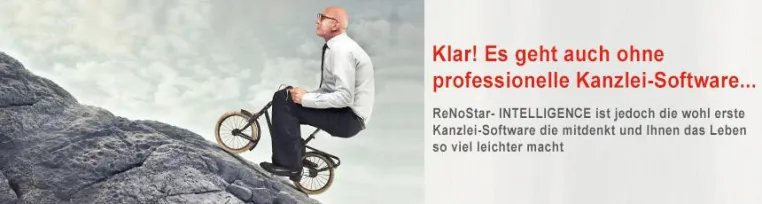 Kostenloser Download: Kanzleisoftware von ReNoStar Bild: Kostenloser Download: Kanzleisoftware von ReNoStar