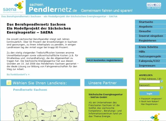 Steigenden Benzinkosten entgegensteuern - Berufspendlernetz Sachsen zieht erste Bilanz Bild: Steigenden Benzinkosten entgegensteuern - Berufspendlernetz Sachsen zieht erste Bilanz