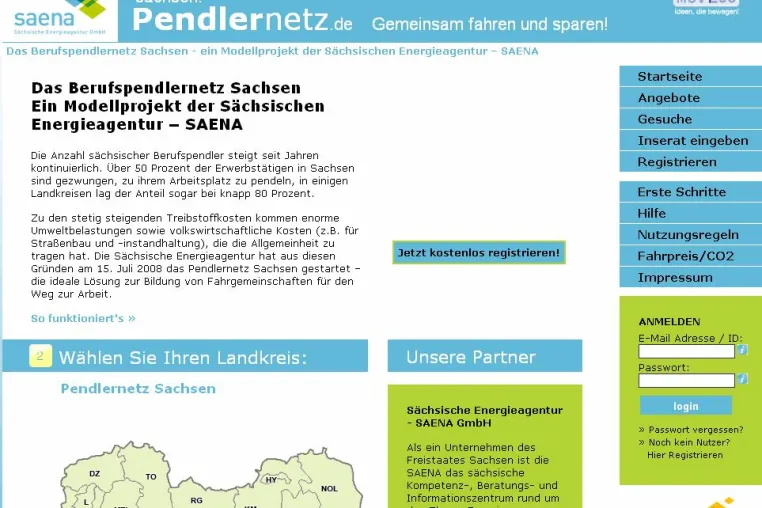 Bild: Steigenden Benzinkosten entgegensteuern - Berufspendlernetz Sachsen zieht erste Bilanz