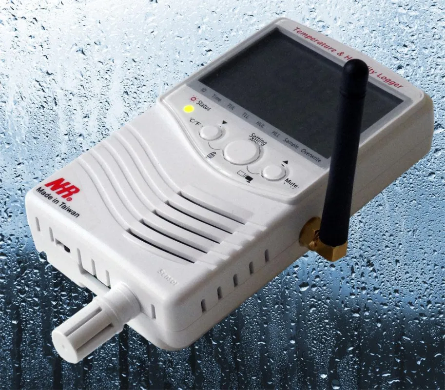 Temperatur- und Feuchtesensor STH-01ZB von Acceed mit integriertem Datenlogger