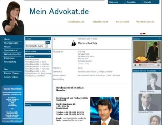 Die ideale Werbeplattform für Rechtsanwälte - das Anwaltportal meinadvokat.de zeigt sein neues Gesicht Bild: Die ideale Werbeplattform für Rechtsanwälte - das Anwaltportal meinadvokat.de zeigt sein neues Gesicht