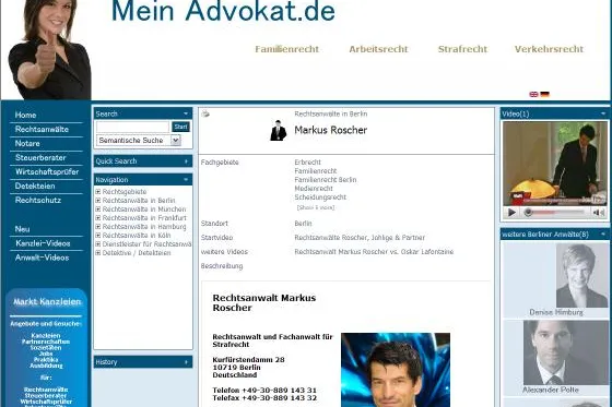 Die ideale Werbeplattform für Rechtsanwälte - das Anwaltportal meinadvokat.de zeigt sein neues Gesicht Bild: Die ideale Werbeplattform für Rechtsanwälte - das Anwaltportal meinadvokat.de zeigt sein neues Gesicht