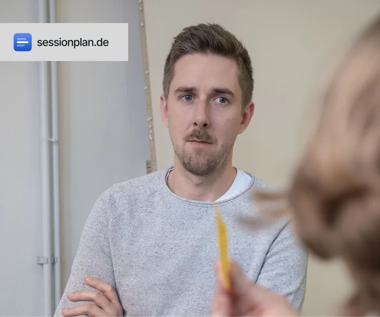 Bild: Ablauf-Planung mit Sessionplan: „Ich baue kein Cockpit, sondern ein Werkzeug“