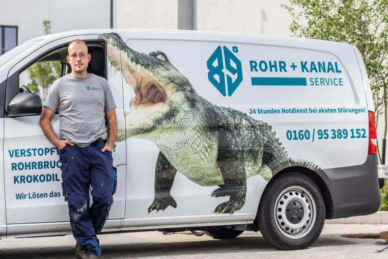 Bild: Geheimnisvolle Unterwelt trifft Hochtechnologie: 89° setzt Standards im Rohr- und Kanalservice