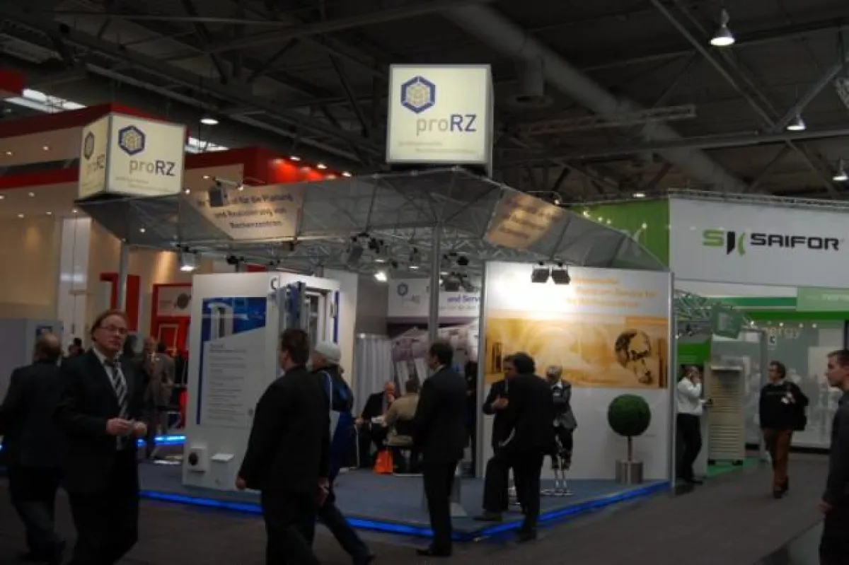 proRZ Messestand auf der CeBIT