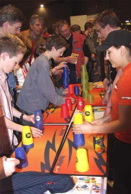 Bild: Olympiahalle erlebt Sternstunde des Schulsports – Sportaculum 2008 fasziniert Teilnehmer wie Publikum