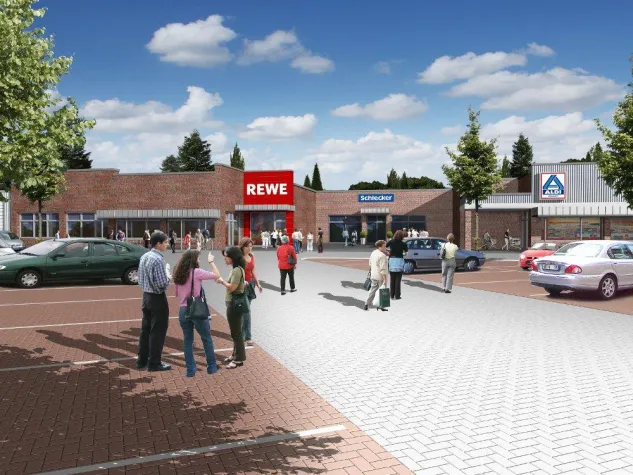 Bild: Nahversorgungszentrum in Ratekauer Ortsmitte fertiggestellt