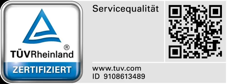 Credit Life International: Servicequalitätssiegel und ISO-Zertifizierung vom TÜV Bild: Credit Life International: Servicequalitätssiegel und ISO-Zertifizierung vom TÜV