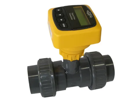 Der Durchflussmesser - neues Profi-Werkzeug für den Schwimmteichbau Bild: Der Durchflussmesser - neues Profi-Werkzeug für den Schwimmteichbau