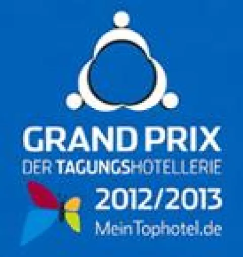 Bild: Platz 2 beim Grand Prix der „Ausgewählten Tagungshotels zum Wohlfühlen“ 2012