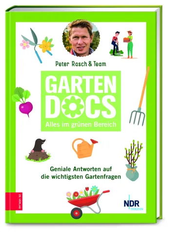 Bild: Das Buch zur TV-Sendung: „Garten-Docs“ von Profigärtner Peter Rasch