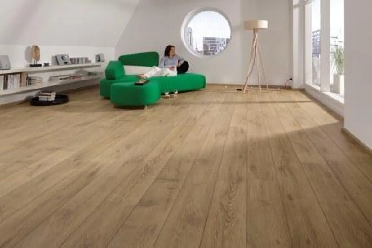 Die naturmatt geölte Landhausdiele aus der hochwertigen Laminatboden-Kollektion LD 300 von Meister