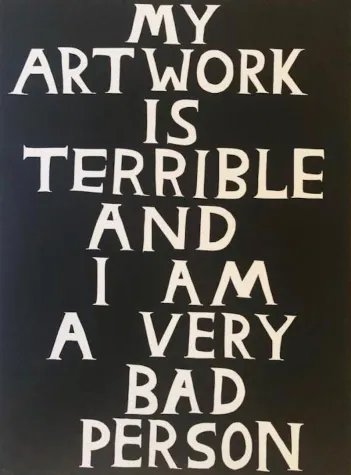 Bild: Ausstellung David Shrigley – „My Artwork Is Terrible“ 12.03.2020