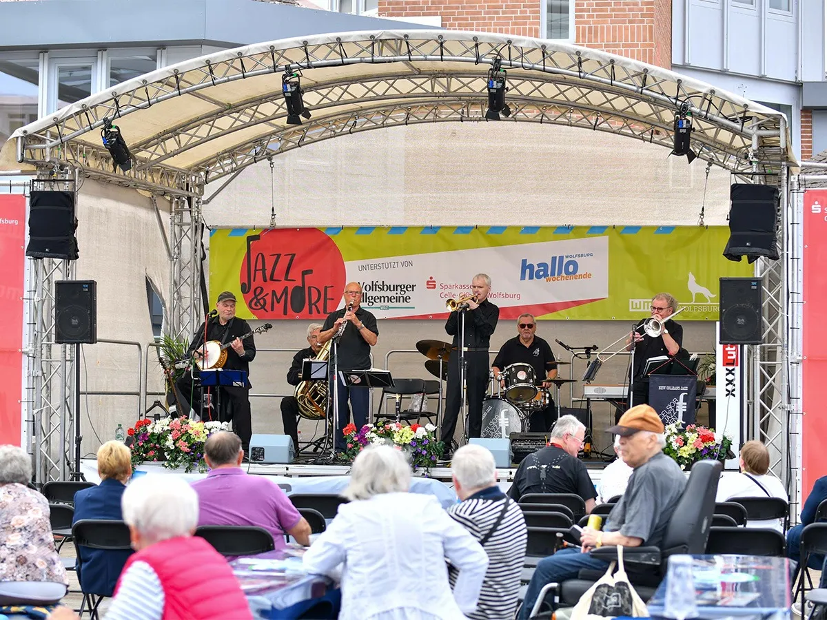 Jazz and more 2021 mit den Excelsior Jazzmen (© WMG Wolfsburg, Foto Tim Schulze)