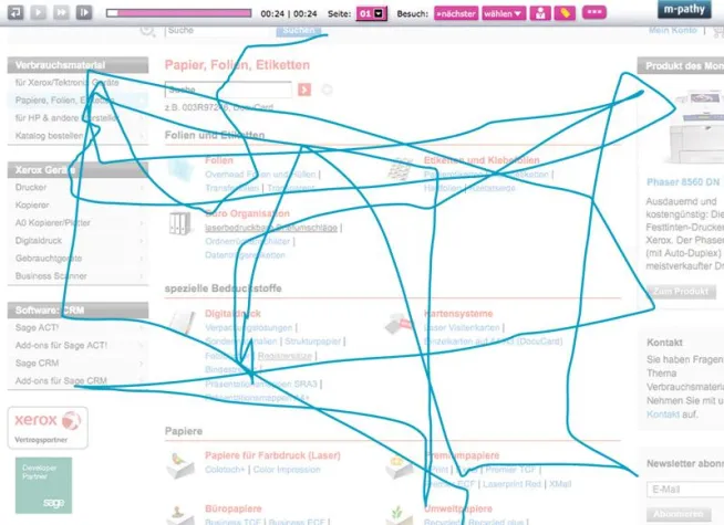 dmexco 2010 m-pathy präsentiert halbautomatische Erkennung von Usability-Problemen Bild: dmexco 2010 m-pathy präsentiert halbautomatische Erkennung von Usability-Problemen