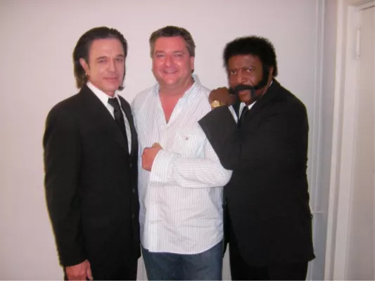 Bild: 2 Schlagerkultstars goes Pulp Fiction