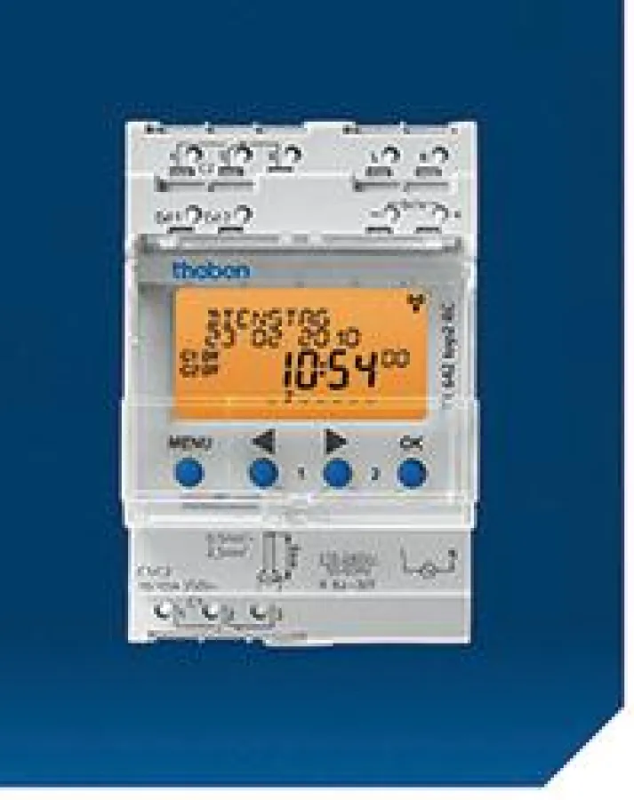 Digitale Zeitschaltuhr mit Jahresprogramm TR 642 top2 RC