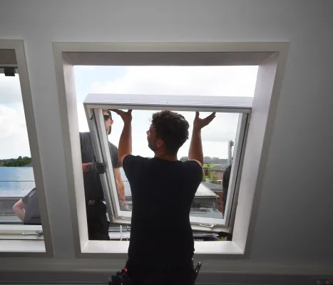 Bild: Siebzehn Fenster in drei Tagen