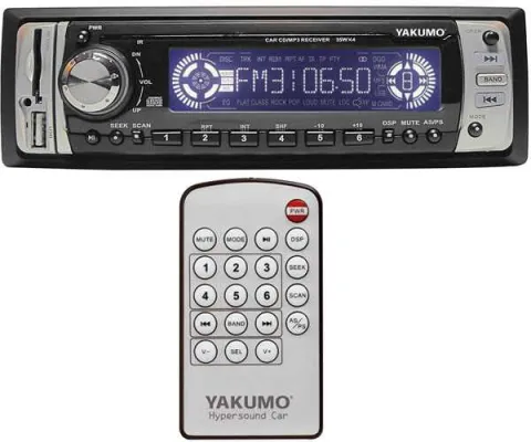 Bild: Autoradio mit USB-Anschluß und SD-Karten Slot