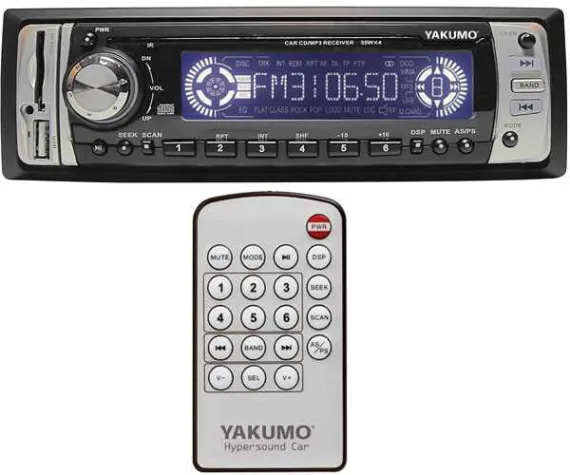 Bild: Autoradio mit USB-Anschluß und SD-Karten Slot