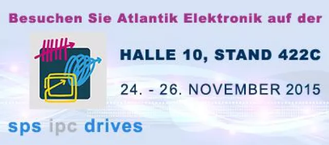 Bild: Atlantik Elektronik @ SPS IPC DRIVES 2015 in Nürnberg