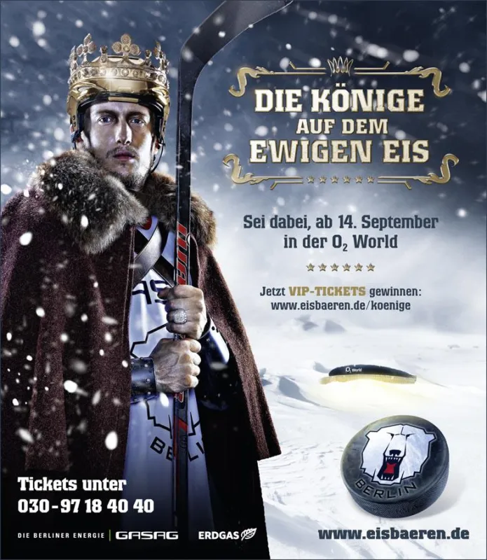 Die Eisbären Berlin starten mit ihrer neuen Kampagne
