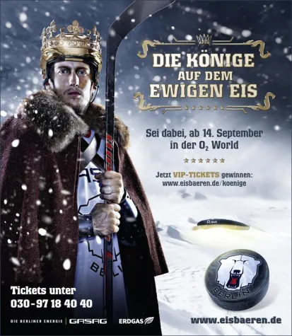 HEYMANN BRANDT DE GELMINI auf dem ewigen Eis Bild: HEYMANN BRANDT DE GELMINI auf dem ewigen Eis