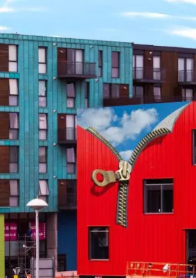 Bild: Fassadenprojektionen