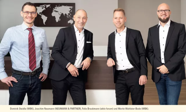 Bild: NEUMANN & PARTNER und aktiv forum Finanzservice beziehen neue Räumlichkeiten in Gersthofen 